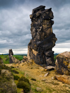 Europe, Germany, Saxony-Anhalt, Thale, rock formation 'Teufelsmauer' Europe, Germany, Saxony-Anhalt, Thale, rock formation 'Teufelsmauer'